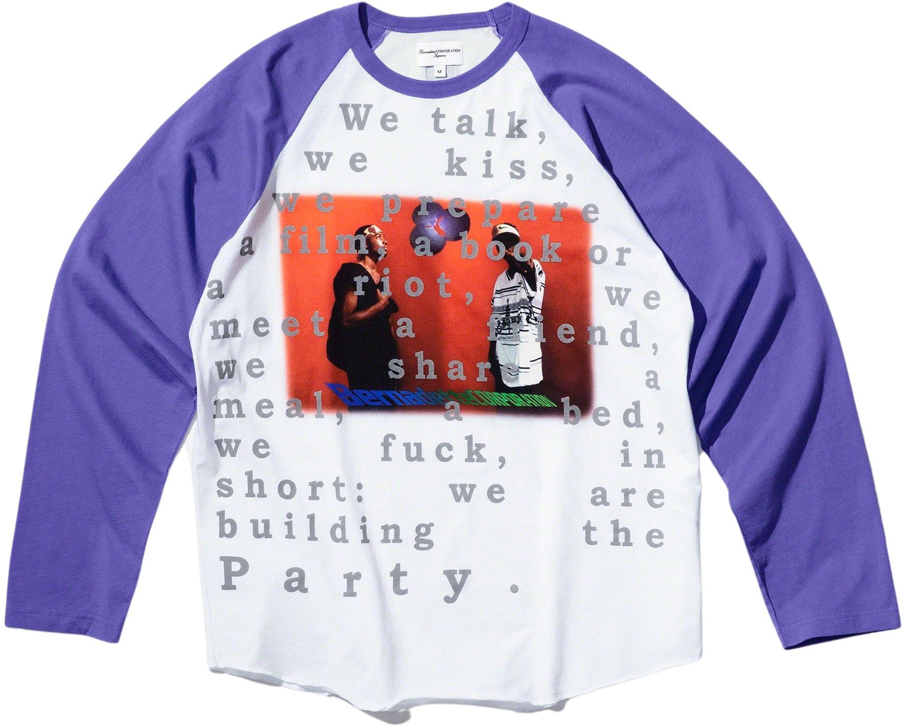 Supreme/Bernadette Corporation Raglan L/S Top view 3